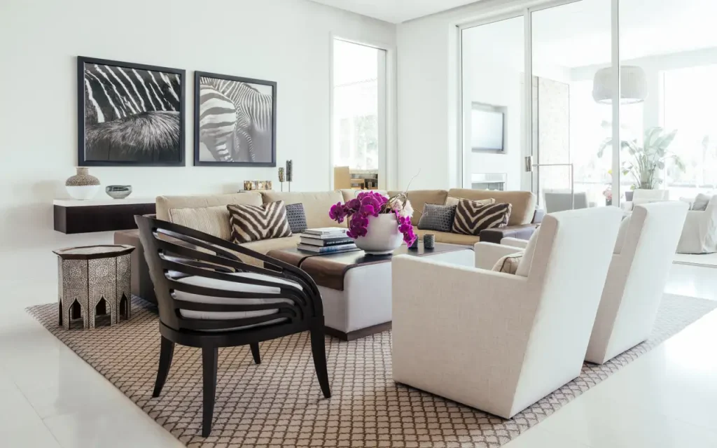 Living Room Of Tom Stringer´s Moder House Design