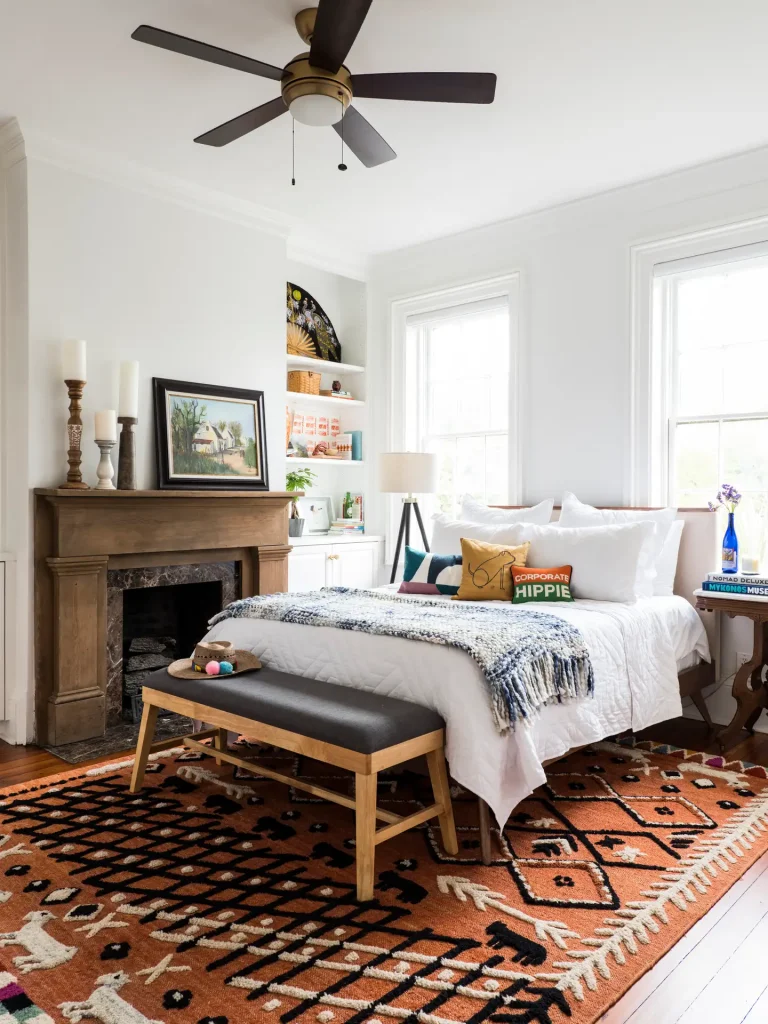 Boho Chic Decor Bedroom By Ashton Taylor Interiors