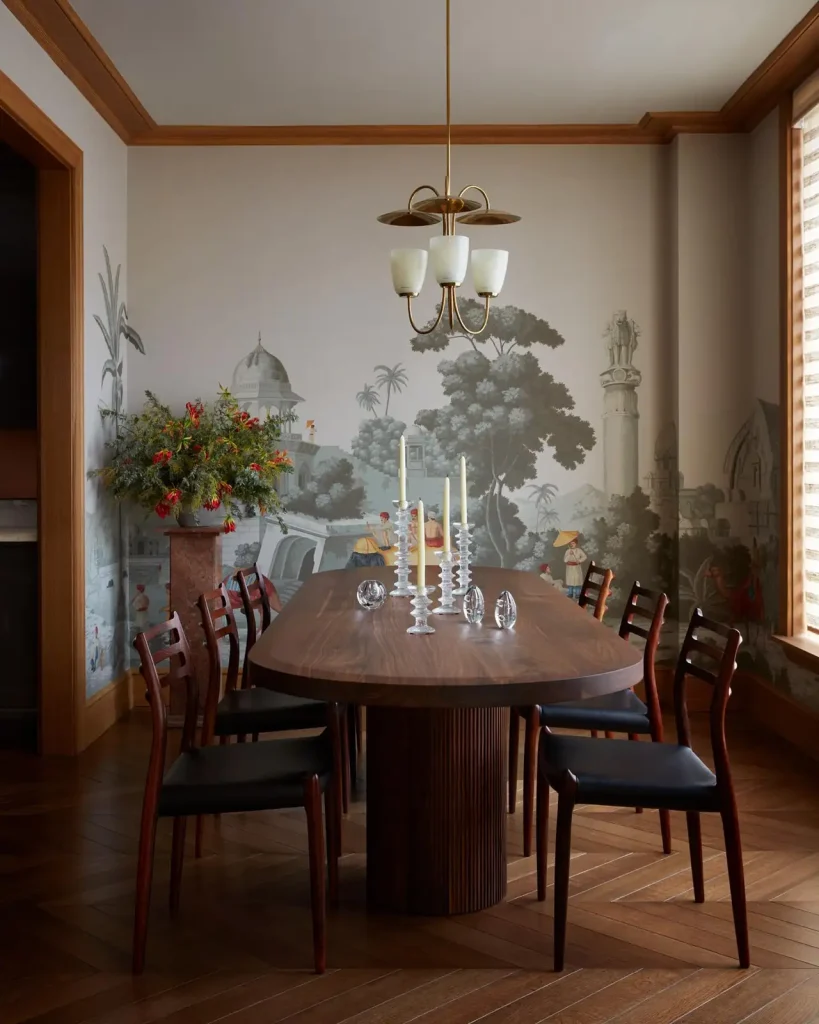 Dining Room Of Shawn Henderson Interior Design´s Chelsea Apartment