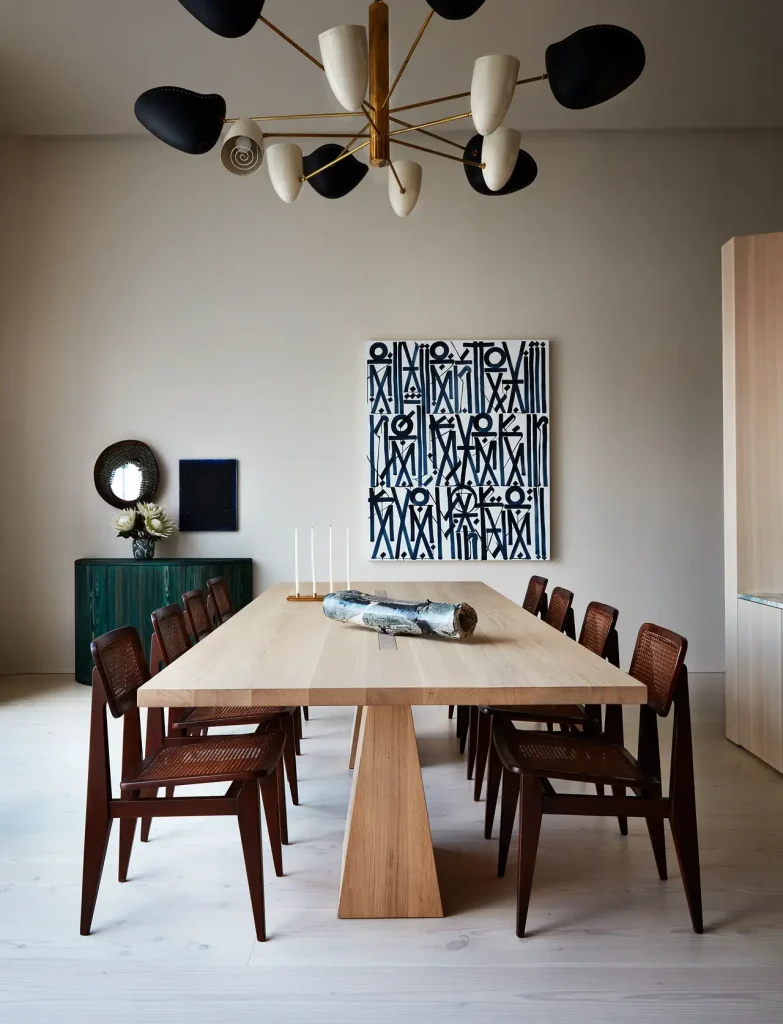 Dining Room Of Shawn Henderson Interior Design´s West Village Apartment