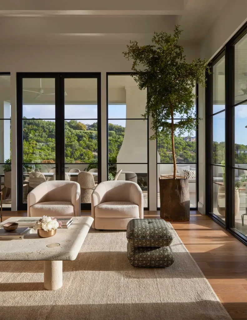 Biophilic Design Living Room With Natural Light By Studio Gild 