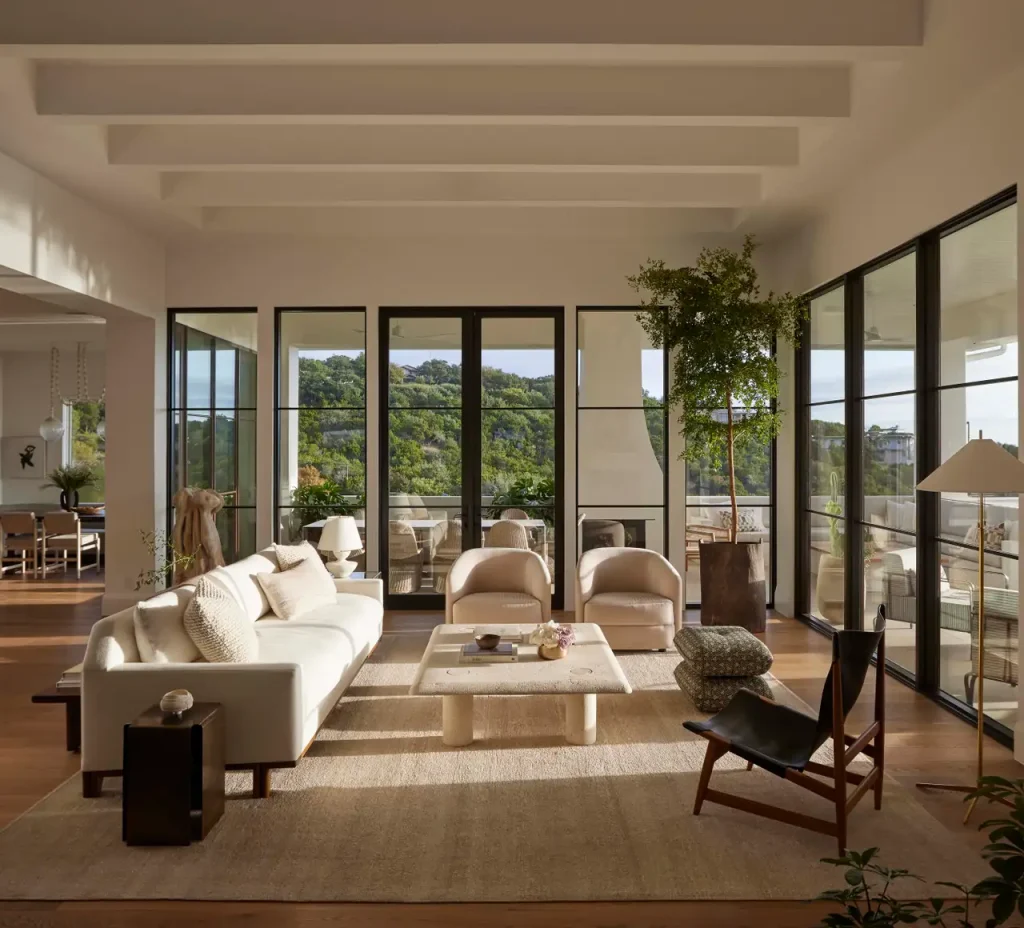 Biophilic Design Living Room With Natural Light By Studio Gild