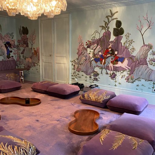 Colorful Interior Full Of Purple Tones