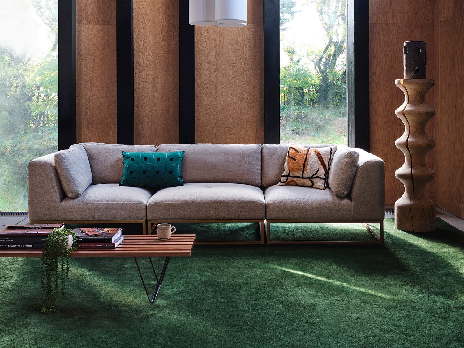 Luxury Projects With Statement Green Rugs 