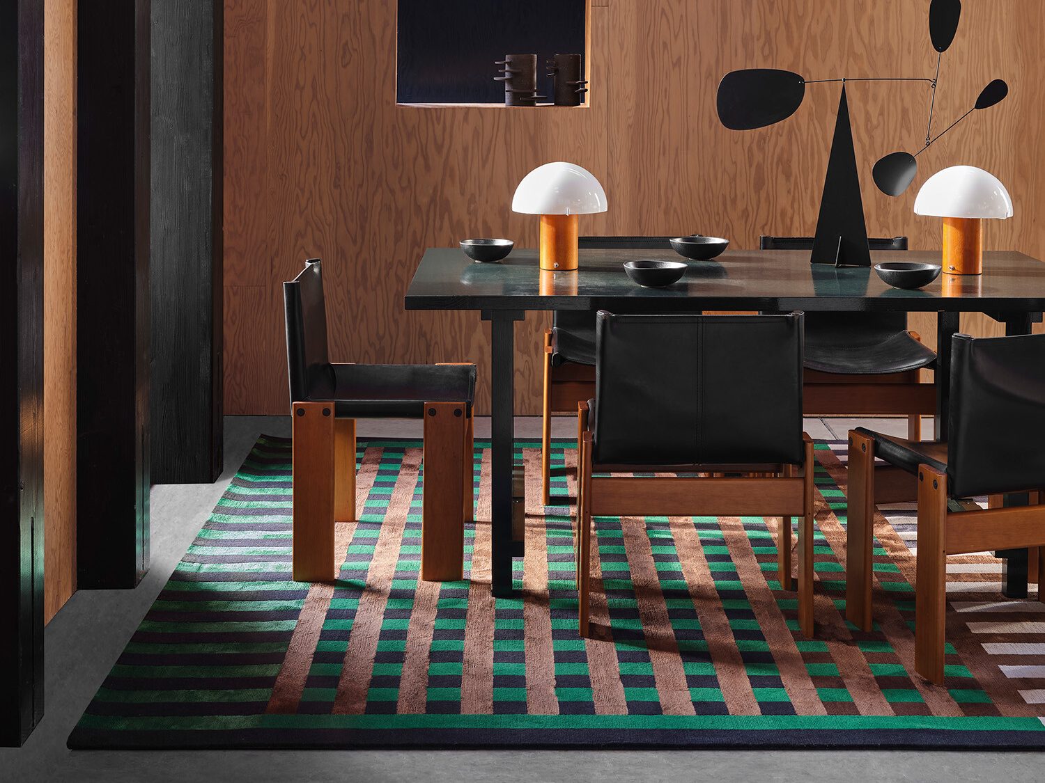 Luxury Projects With Statement Green Rugs
