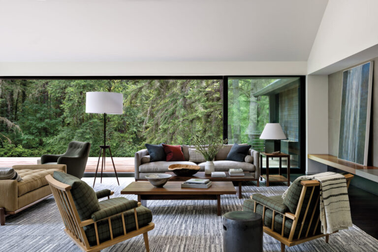How Neutral Rugs Warmed Up This Daring Washington Home