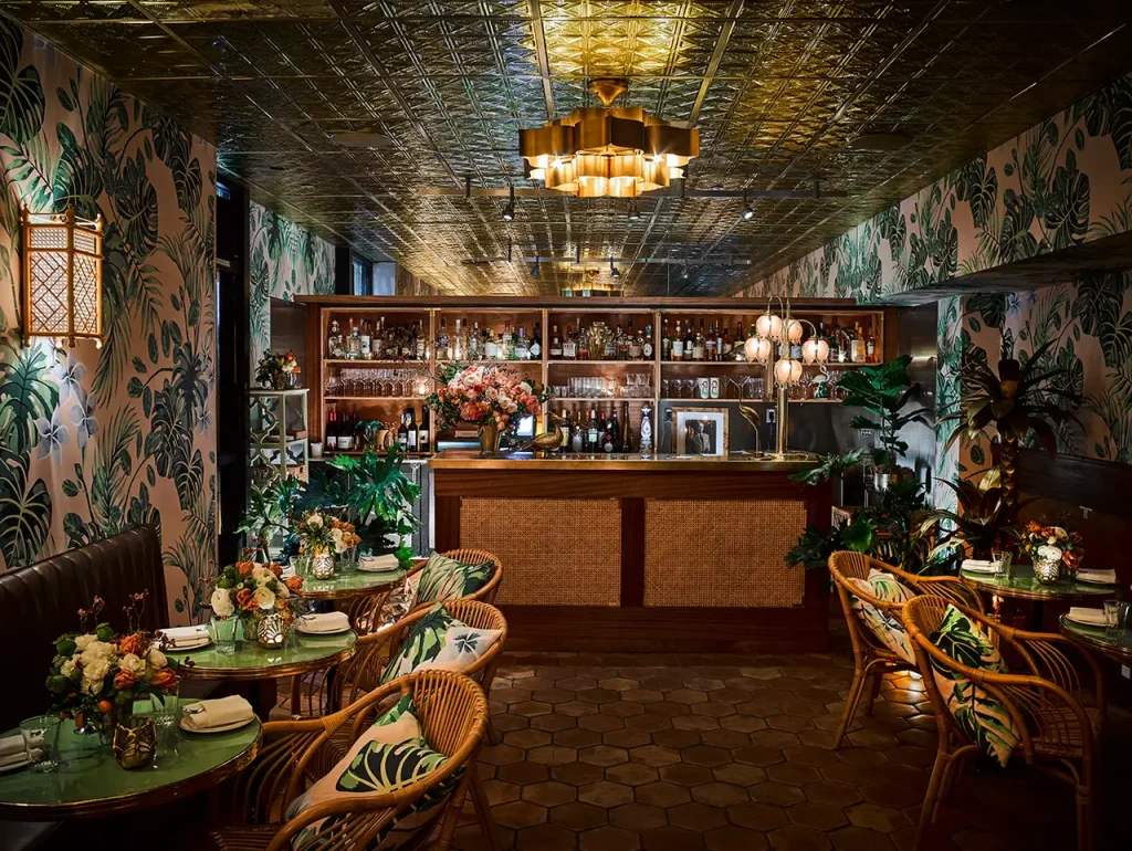 Dining Room Of Ken Fulk´s Leos Oyster Bar