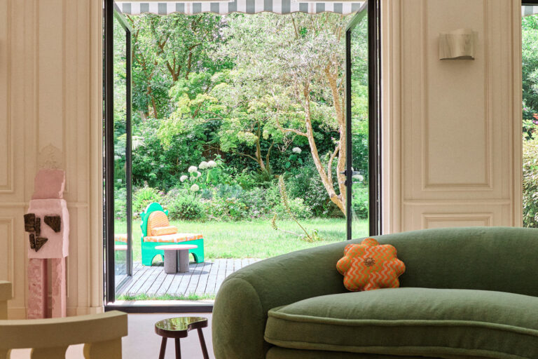 Uchronia’s Parisian Style: Bold Colors, Curves & Textiles