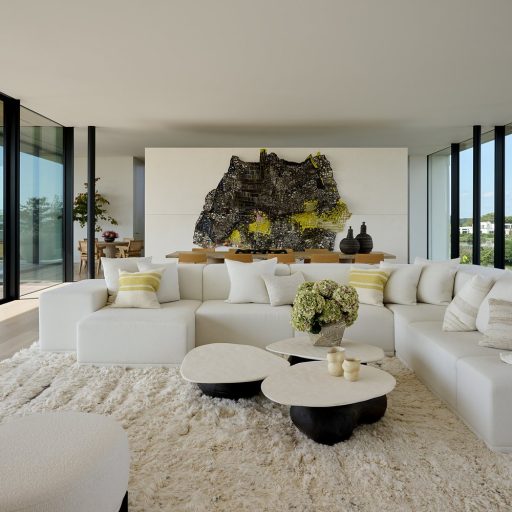Living Room Of Kelly Behun ´S Southampton Beach House Project