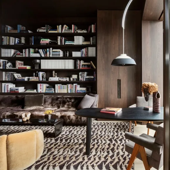 Living Room Of Julie Hillman ´S Park Avenue Skyscraper Project