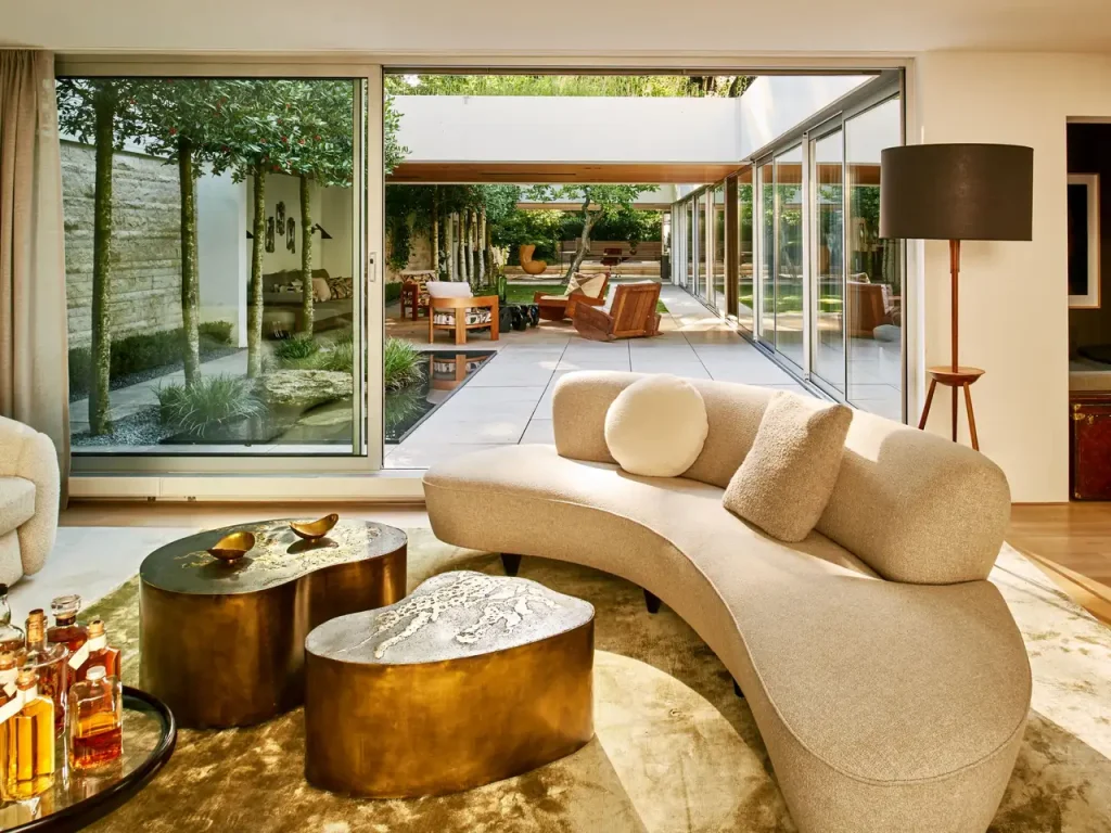 Living Room Of Robert Stephan Interior´s Bungalow