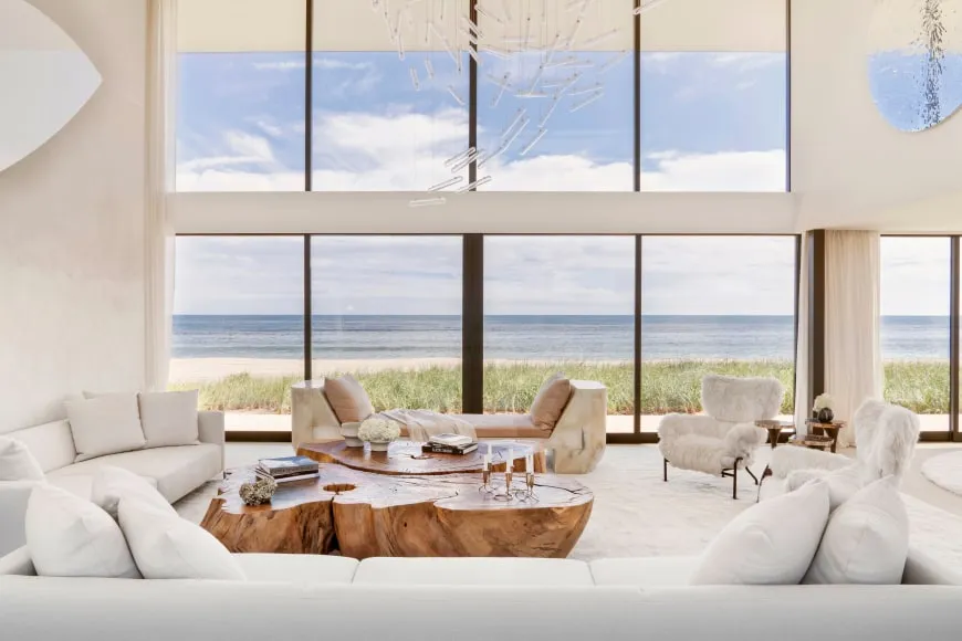Living Room Of Julie Hillman ´S Sagaponack Home Project