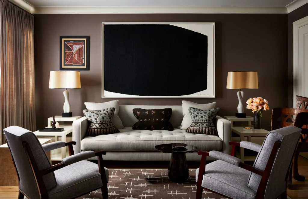 Sitting Room Of The Manhatan Apartment