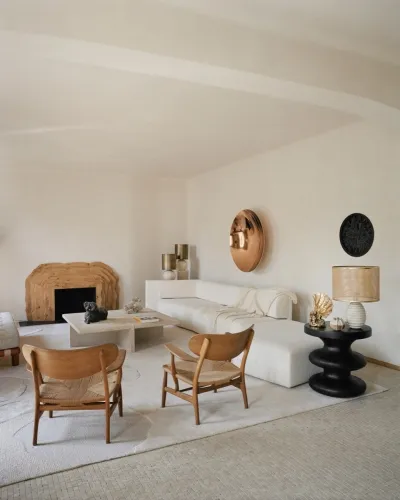 Living Room Of Studio Ko´s Modern Style Saint German