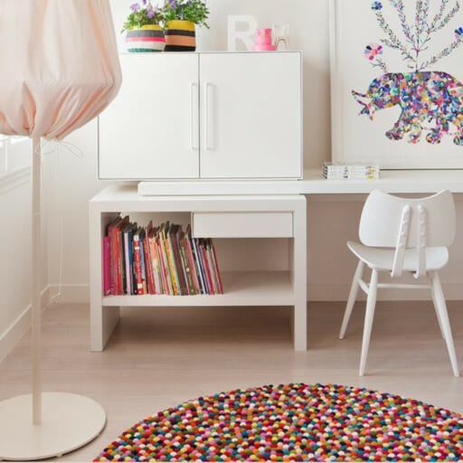 7 Playrooms with Colorful Rugs to Get Inspired