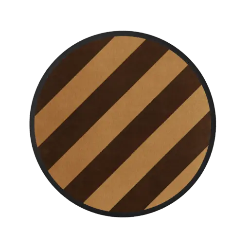 Hot Chocolate Round Rug