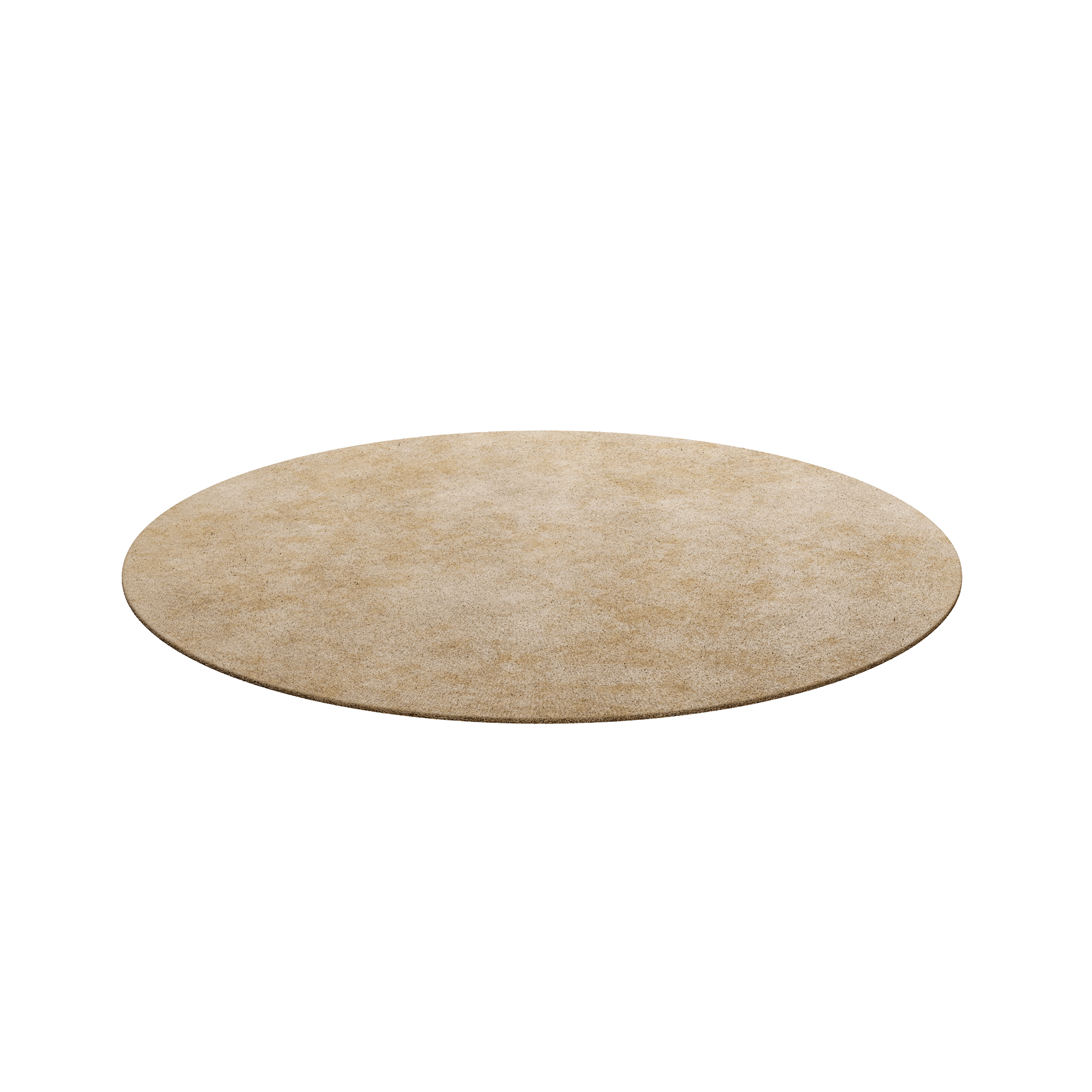 Tapis Round Ivory #001 | Round White Rug | Tapis Studio