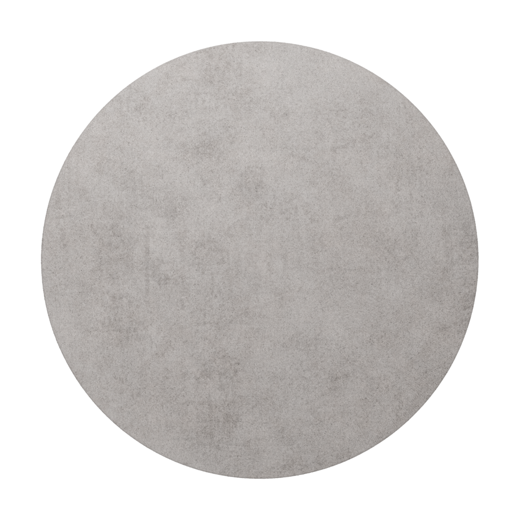 Tapis Round Ivory #001 | Round White Rug | Tapis Studio