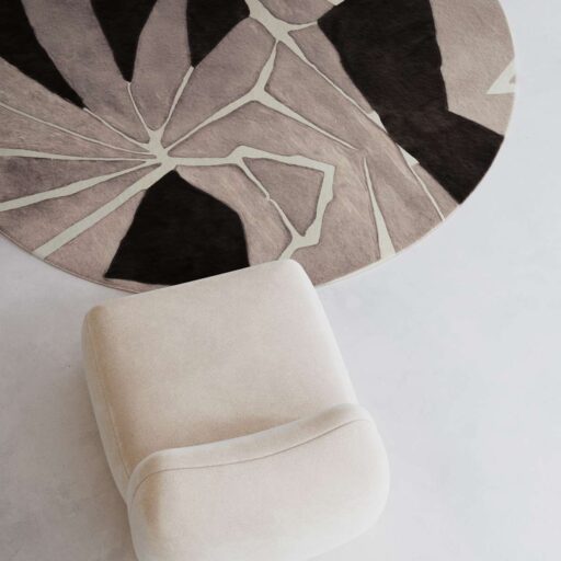 TAPISNMD38-amb001-tapis-studio-grapefruit-round-rug