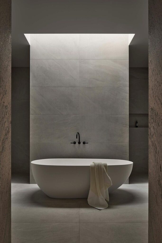 A Journey Through Contemporary Design: Inside a Toorak Home, bathroom