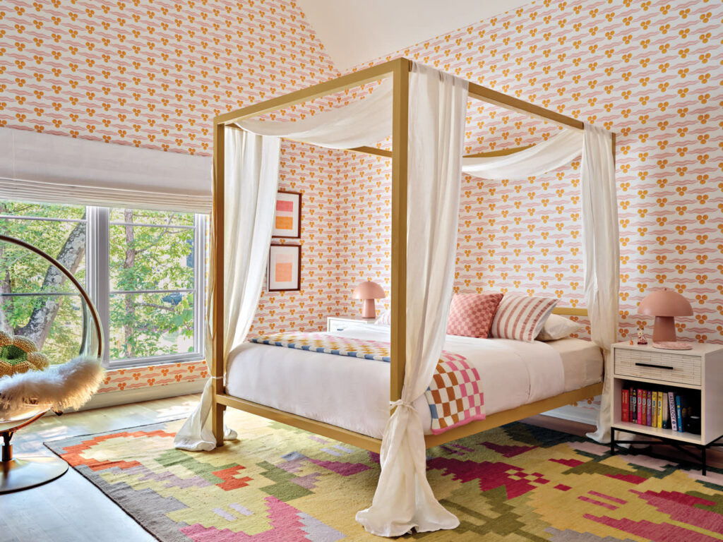 Experience A Symphony Of Custom 
Designed Rugs, Light, And Texture In An Atlanta Family Home