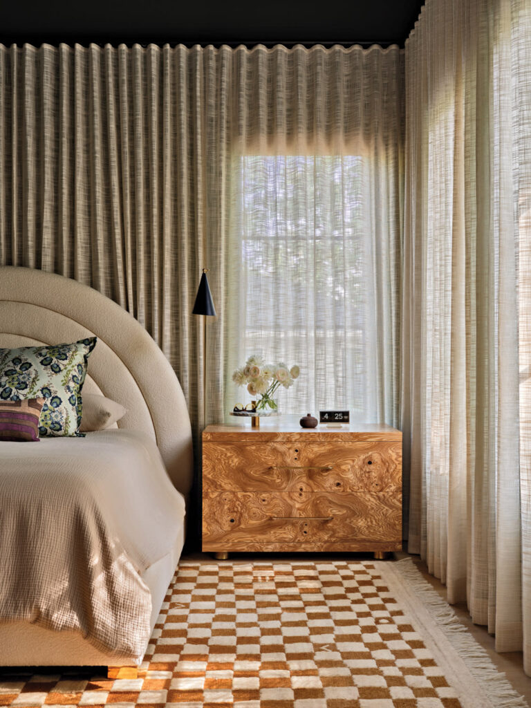 Experience A Symphony Of Custom Designed Rugs, Light, And Texture In An Atlanta Family Home