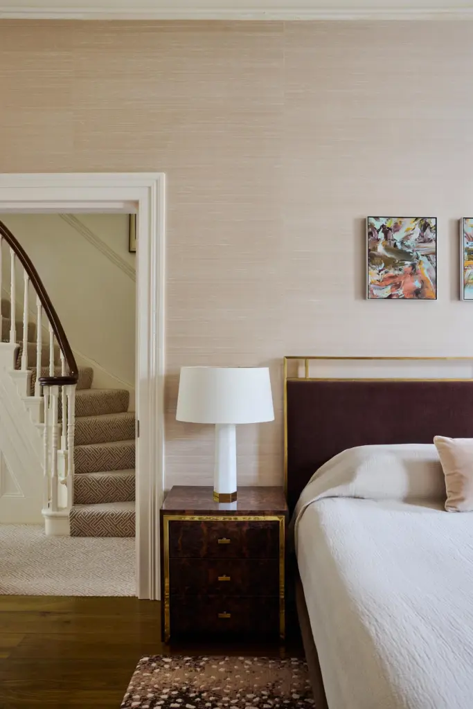 Inside A Victorian Townhouse Renovation: A Stunning Transformation, Bedroom With Unique Furniture And Rugs