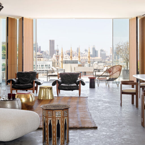 Sunlit Luxury Living With Panoramic City Views. Modern Design Blends Textures And Tones In An Open, Elegant Space.