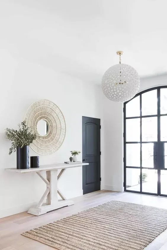 Entryway Rug In Neutral Tones