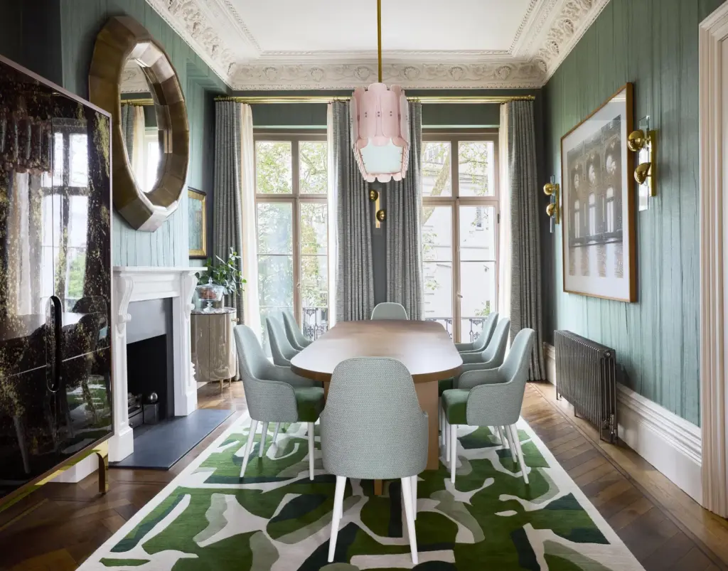 Inside A Victorian Townhouse Renovation: A Stunning Transformation, Dining Area