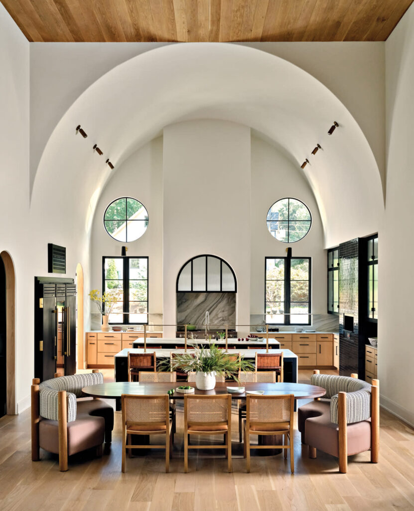 Experience A Symphony Of Custom Designed Rugs, Light, And Texture In An Atlanta Family Home