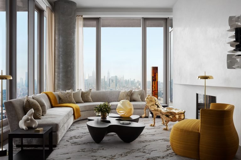 Inside a Modern Luxury Project in Manhattan by AD100, Jamie Drake