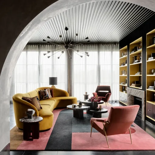Maximalist Living Room Designed By Greg Natale