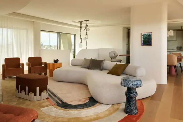 Earthy Tones Give A Wondrous Personality To This Penthouse
