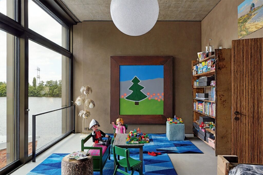 Water Harbor: Where Art, Water, And Industrial Interior Design Meet, Baby´s Room