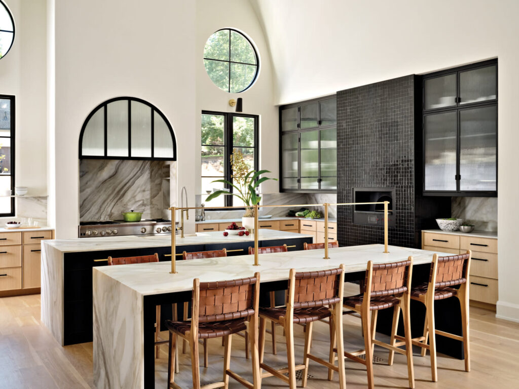Experience A Symphony Of Custom Designed Rugs, Light, And Texture In An Atlanta Family Home