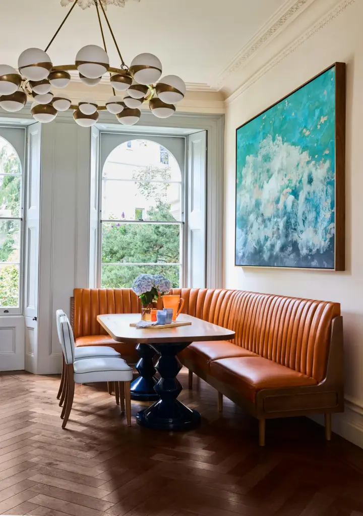 Inside A Victorian Townhouse Renovation: A Stunning Transformation, Breakfast Nook