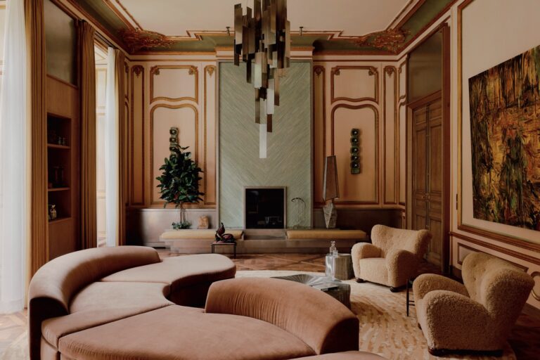 Mansion Interior Design: A Parisian Masterpiece