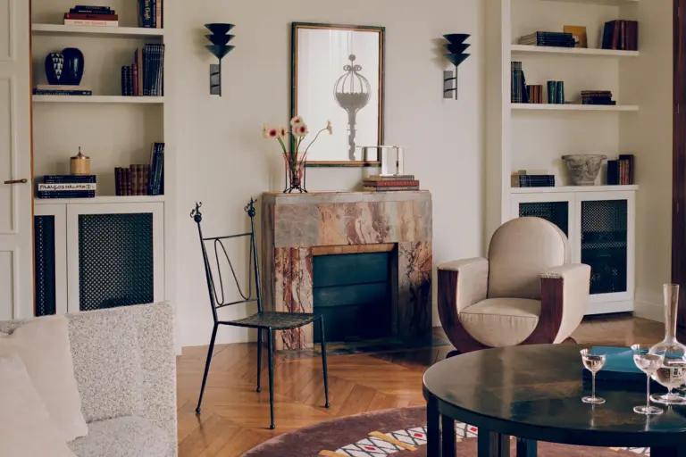 Parisian Gem: Art Deco Rugs and Primitive Style in Harmony