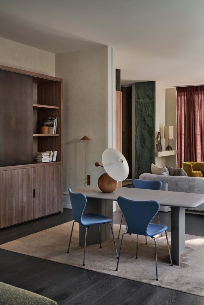 A Journey Through Contemporary Design: Inside a Toorak Home , study area